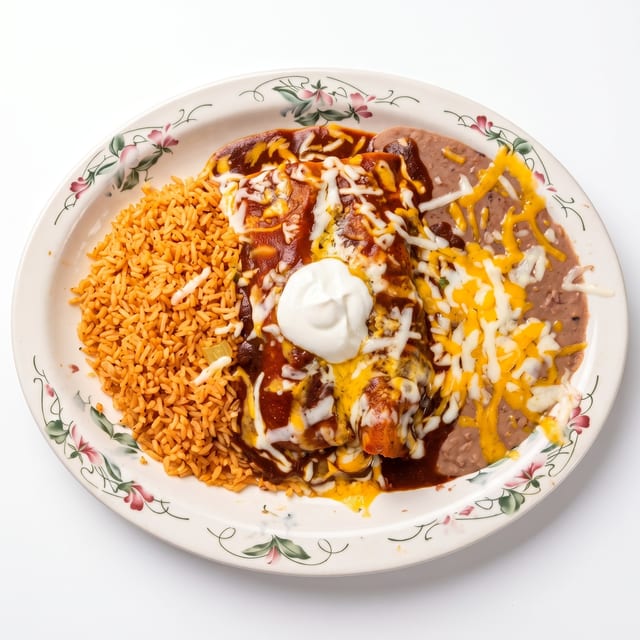 Enchiladas Rojas.